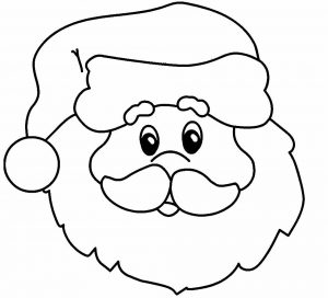 Papai Noel para colorir