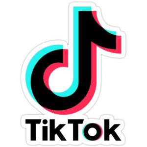 Topo de bolo Tik Tok