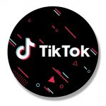 Topo de bolo Tik Tok