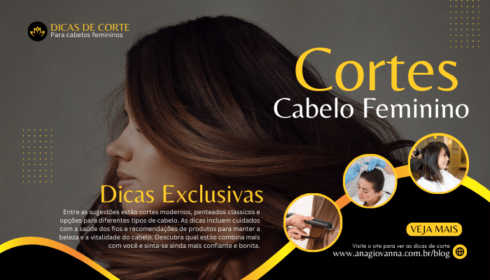 Dicas de corte de cabelo feminino