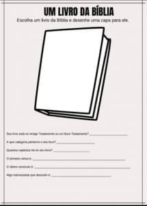 Atividades sobre a bíblia