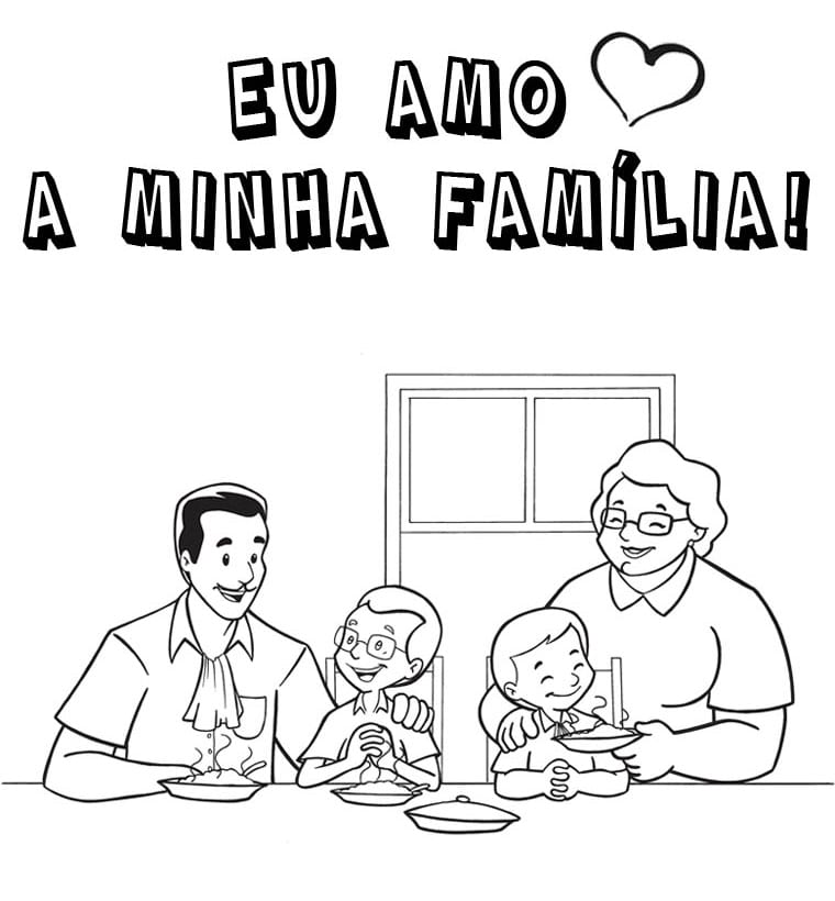 Atividades sobre família 