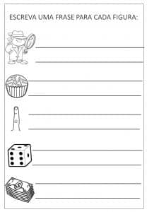 Atividades com a letra D para imprimir