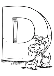 Atividades com a letra D para imprimir