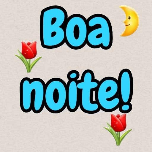 Figurinha de Boa Noite para Whatsapp