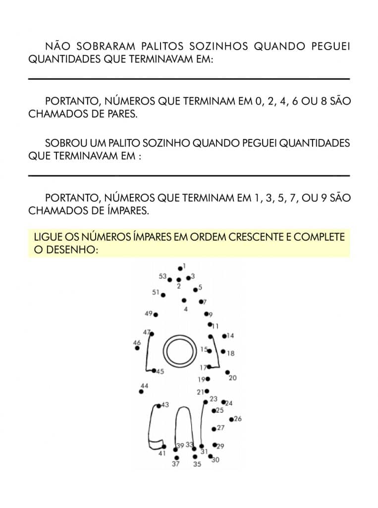 Atividades de matemática 2 ano