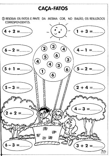 Atividades de matemática 2 ano