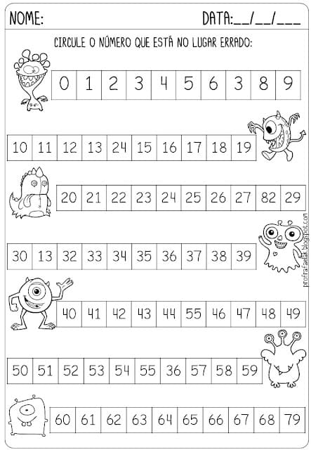 Atividades de matemática 1 ano