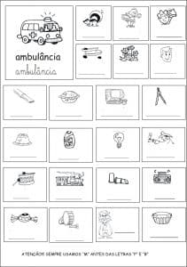 Atividades de alfabetização 2º ano