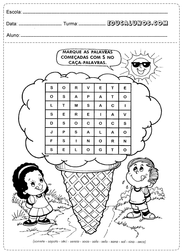 Atividades de alfabetização 2º ano