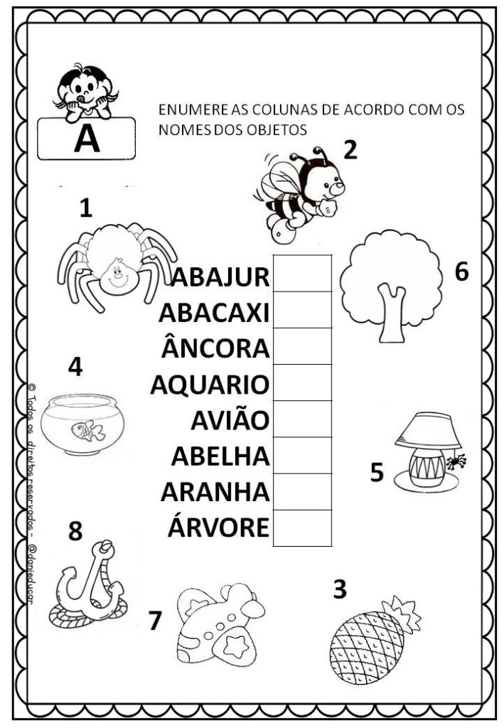 Atividades de alfabetização 2º ano