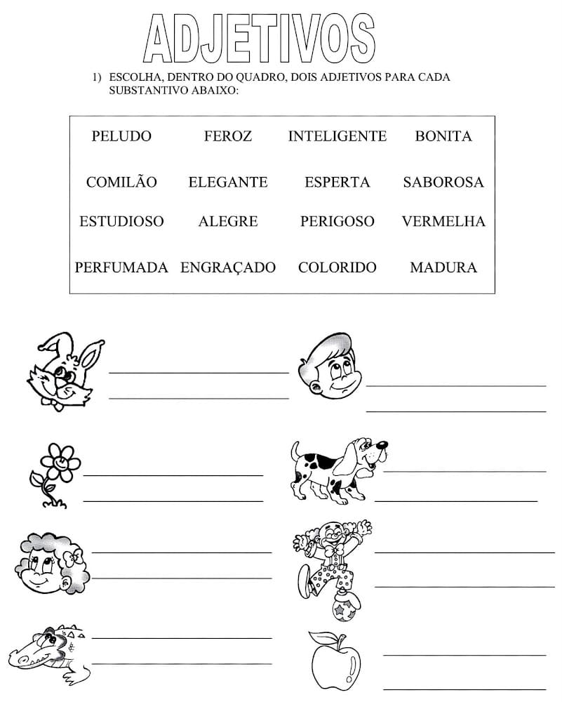 Atividades de alfabetização 3º ano