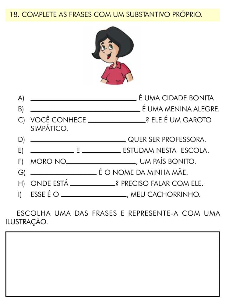 Atividades de alfabetização 3º ano