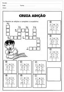 Atividades de matemática 3º ano