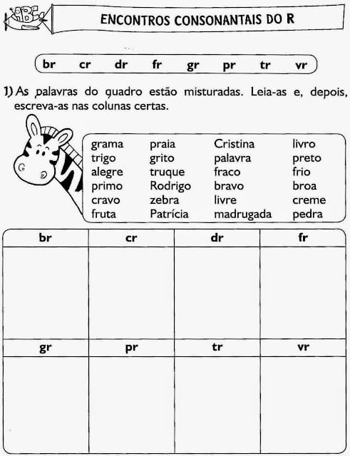 Atividades de português 3º ano