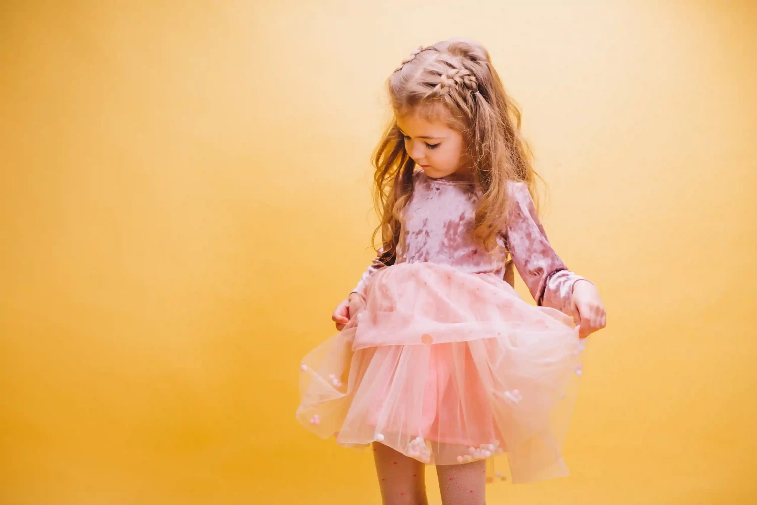 vestido infantil para festa