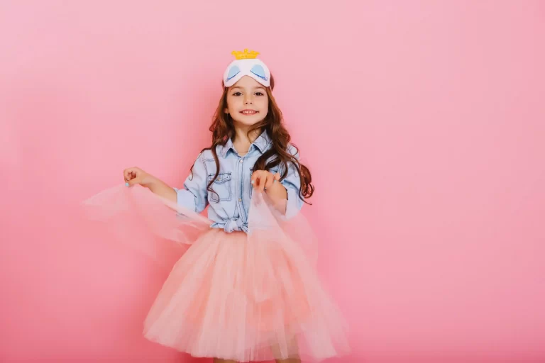 vestido rosa infantil